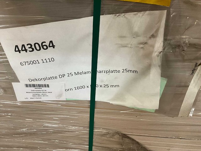 Heckewerth dp 25 melaminehars plaat (34x) - afbeelding 6 van  6