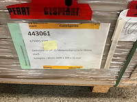 Heckewerth dp 25 melaminehars plaat (40x) - afbeelding 6 van  6