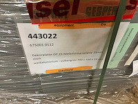 Heckewerth dp 25 melaminehars plaat (50x) - afbeelding 6 van  6
