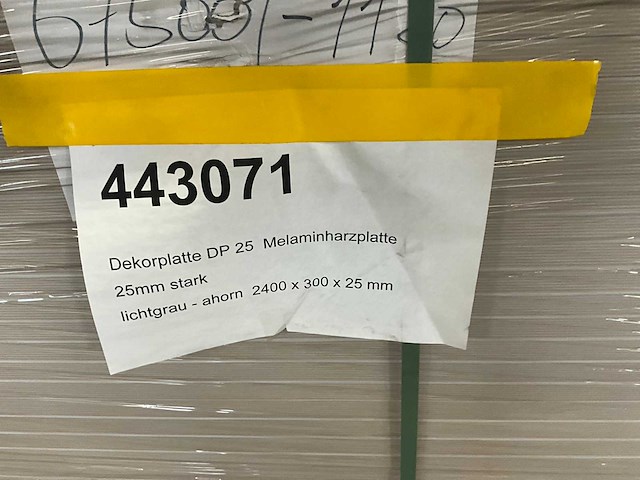 Heckewerth dp 25 melaminehars plaat (64x) - afbeelding 6 van  6
