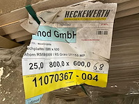 Heckewerth dp 25 melaminehars plaat (68x) - afbeelding 6 van  6
