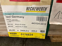 Heckewerth dp 28 melaminehars plaat (10x) - afbeelding 6 van  6