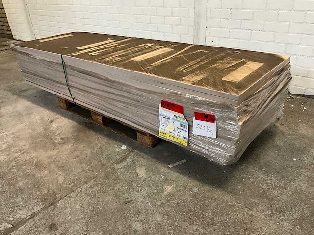 Heckewerth dp 28 melaminehars plaat (15x) - afbeelding 2 van  6