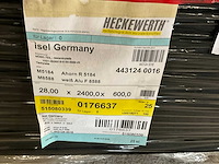 Heckewerth dp 28 melaminehars plaat (25x) - afbeelding 6 van  6