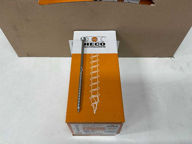 Heco - topix plus - verzonken houtschroef - torx - 6x150 mm (800x) - afbeelding 1 van  8