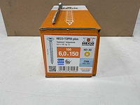 Heco - topix plus - verzonken houtschroef - torx - 6x150 mm (800x) - afbeelding 2 van  8
