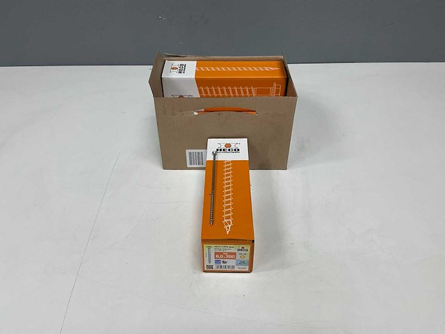 Heco - topix plus - verzonken houtschroef - torx - 6x200 mm (400x) - afbeelding 5 van  9