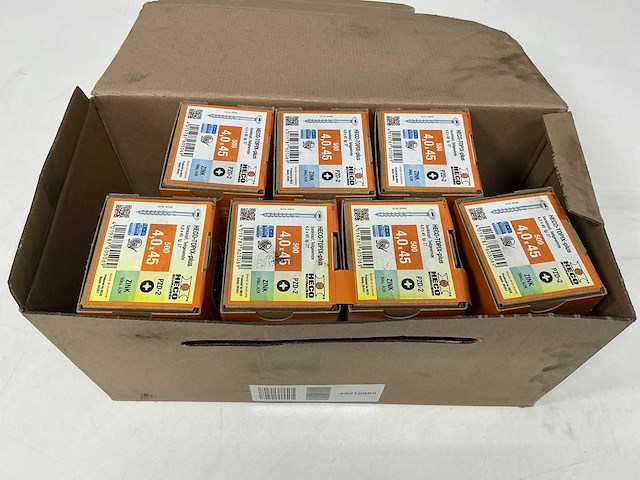 Heco - topix plus - verzonken houtschroef 4x45 mm (3500x) - afbeelding 4 van  6