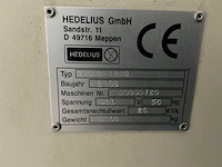 Hedelius - 2008 - c50/1800 - verticale machinecentra - afbeelding 8 van  15
