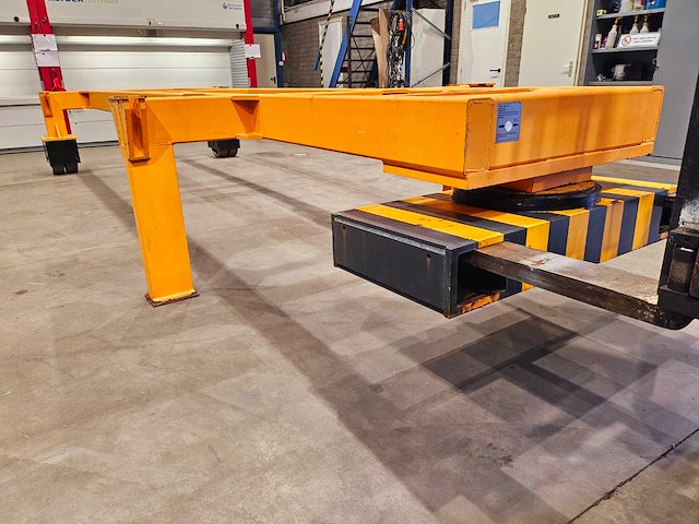 Hedin lagan ab - forklift heavy duty bed trailer - overige intern transport - afbeelding 3 van  8