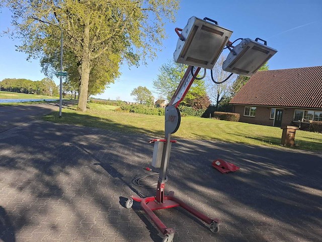 Hedson - irt-400 xlnc - mobiele infarood droog unit - afbeelding 2 van  9