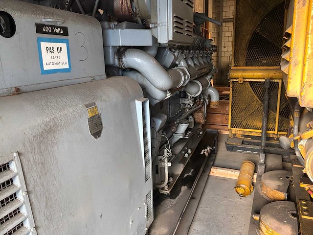 Heemaf dgc 1240-6 diesel generator - afbeelding 5 van  6
