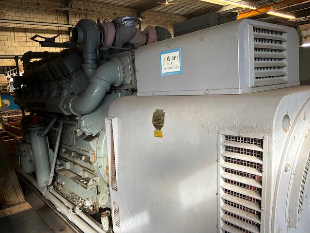 Heemaf dgc 1240-6 diesel generator - afbeelding 1 van  3