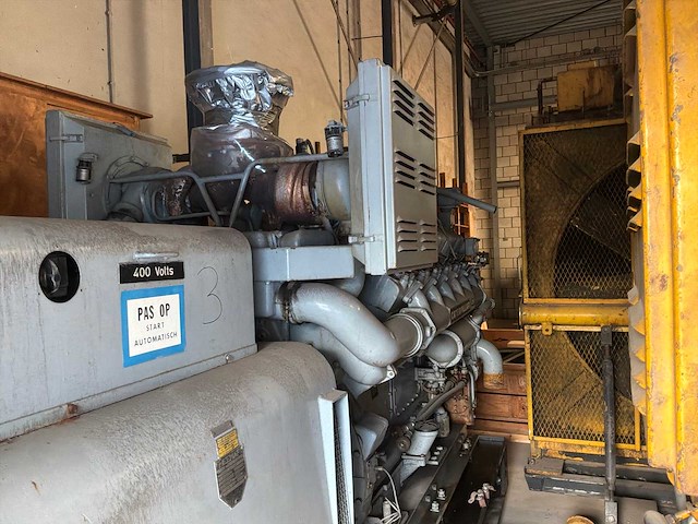 Heemaf dgc 1240-6 diesel generator - afbeelding 4 van  6