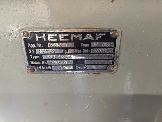 Heemaf eg 0971 stroomgenerator - afbeelding 10 van  10