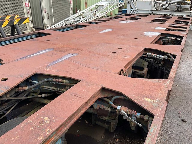 Heeren roosendaal zwaarlast multi-as trailer - afbeelding 7 van  21