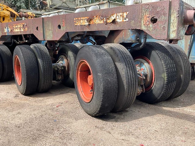Heeren roosendaal zwaarlast multi-as trailer - afbeelding 11 van  21