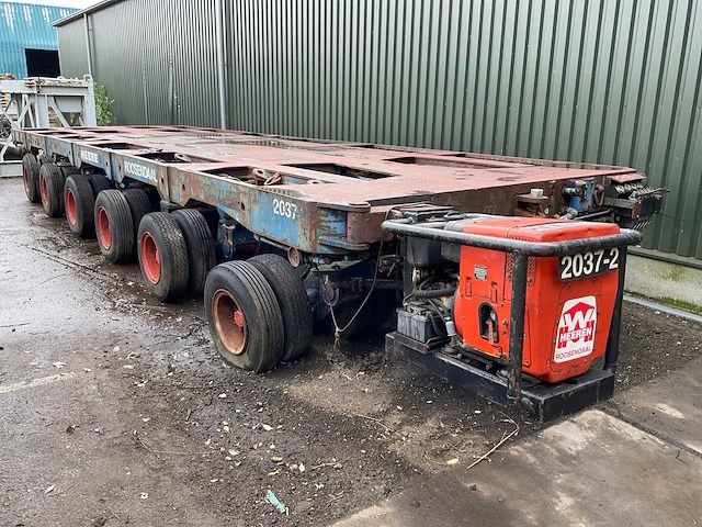 Heeren roosendaal zwaarlast multi-as trailer - afbeelding 18 van  23