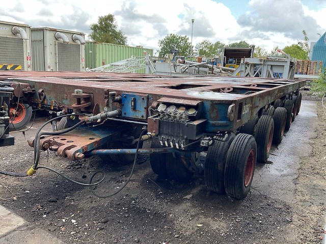 Heeren roosendaal zwaarlast multi-as trailer - afbeelding 20 van  23