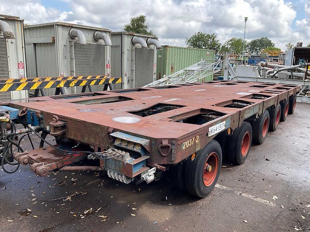Heeren roosendaal zwaarlast multi-as trailer - afbeelding 14 van  19