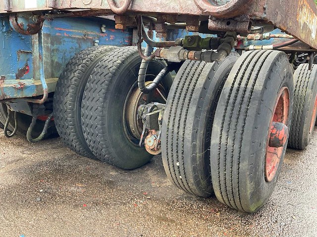 Heeren roosendaal zwaarlast multi-as trailer - afbeelding 18 van  19