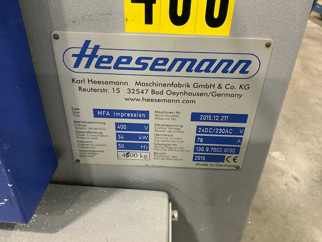 Heeseman - 2015 - mfa impression - schuurmachine - afbeelding 44 van  71