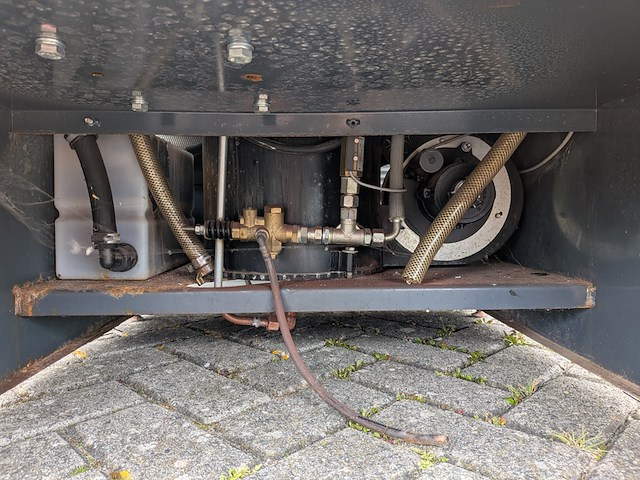 Heetwater hogedrukreiniger met gasbranderketel, dibo, sbh-g 200bar 15ltr - afbeelding 3 van  12