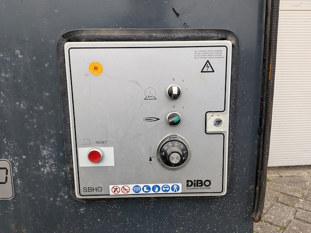 Heetwater hogedrukreiniger met gasbranderketel, dibo, sbh-g 200bar 15ltr - afbeelding 7 van  12