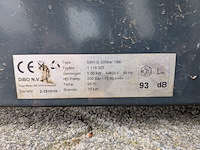 Heetwater hogedrukreiniger met gasbranderketel, dibo, sbh-g 200bar 15ltr - afbeelding 5 van  13