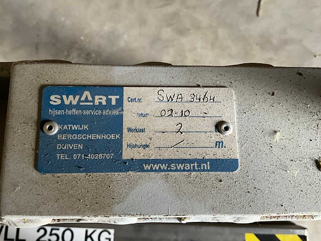 Hefbalk (2x) - afbeelding 8 van  8