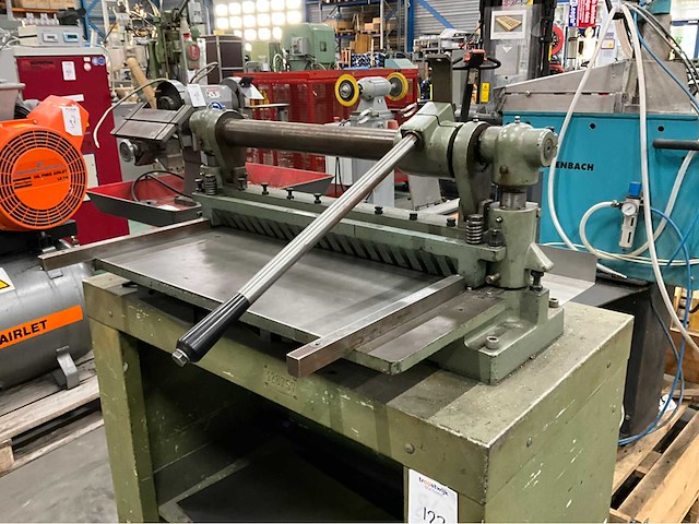 Hefboomplaatschaar handbediend - afbeelding 3 van  11