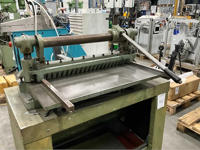 Hefboomplaatschaar handbediend - afbeelding 8 van  11