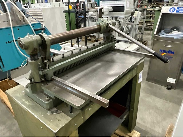 Hefboomplaatschaar handbediend - afbeelding 1 van  7