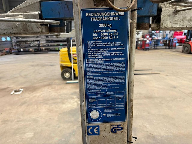 Hefbrug - twee koloms - 3.000 kg - afbeelding 2 van  11