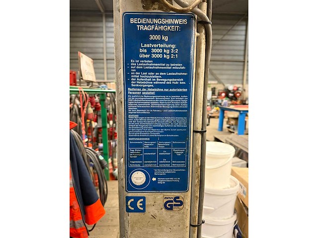 Hefbrug - twee koloms - 3.000 kg - afbeelding 3 van  11