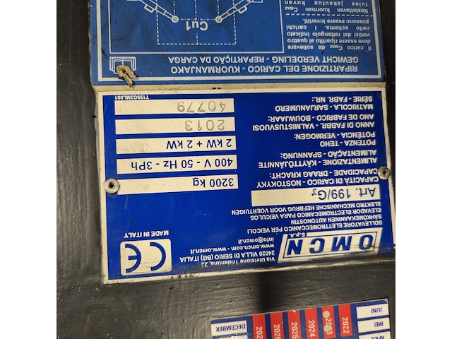 Hefbrug 2-koloms, omcn, 199/g3, 2013 - afbeelding 15 van  16