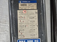 Hefbrug 2-koloms, stenhoj, 099642 - 3322 f, 2012 - afbeelding 14 van  15