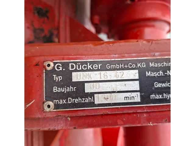 Hefgedragen klepelmaaier ducker, umk 16 62 - afbeelding 12 van  13