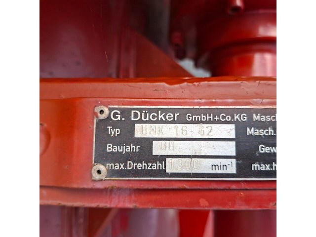 Hefgedragen klepelmaaier g.ducker, umk 16-g2 - afbeelding 10 van  11