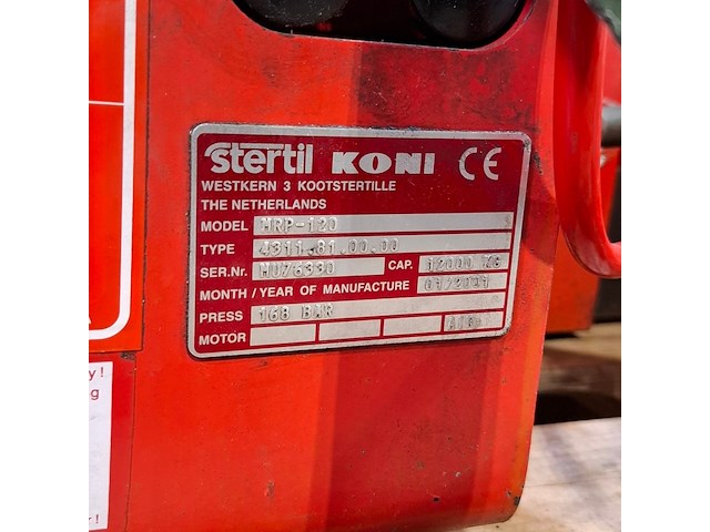 Hefmiddel, stertil koni, mrp 120, 2001 - afbeelding 3 van  10