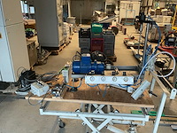 Heftafel met pomp t.b.v. poedercoaten - afbeelding 1 van  4