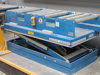 Heftafel sigi mbx020110-d2 met hefcapaciteit 2 ton. tafel is uitgevoerd met rollerbaan hg met aan- en afvoe... - afbeelding 2 van  6