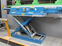 Heftafel sigi mbx020110-d2 met hefcapaciteit 2 ton. tafel is uitgevoerd met rollerbaan hg met aan- en afvoe... - afbeelding 4 van  6