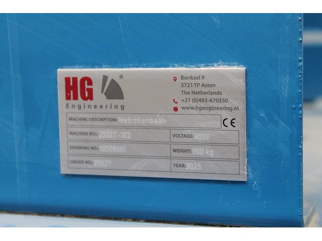 Heftafel sigi mbx020110-d2 met hefcapaciteit 2 ton. tafel is uitgevoerd met rollerbaan hg met aan- en afvoe... - afbeelding 6 van  6