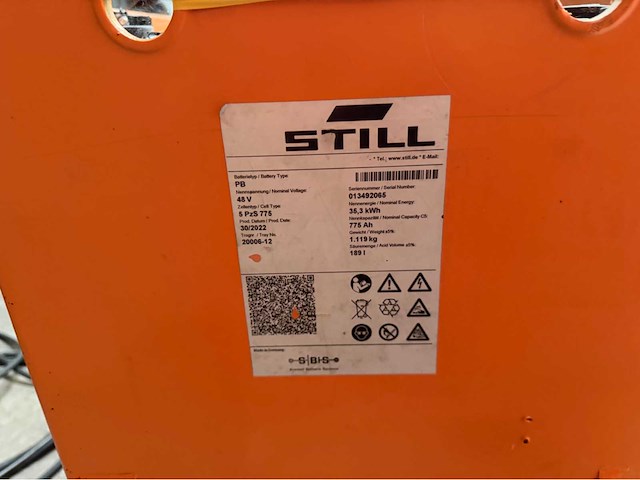 Heftruck accu still - afbeelding 3 van  3