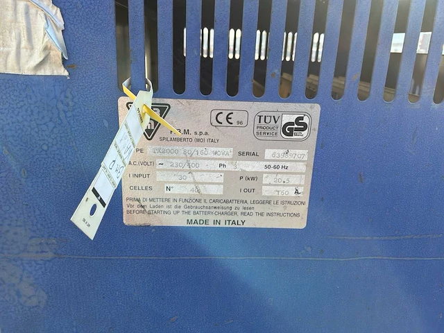 Heftruck acculaders - afbeelding 14 van  16