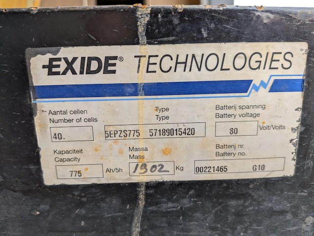 Heftruck, caterpillar, ep35k-pac, 2010 - afbeelding 15 van  22