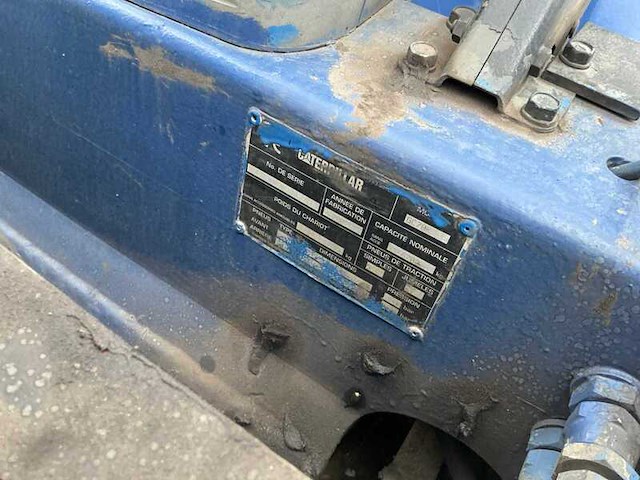 Heftruck, caterpillar, gc70k, blauw, 2002, gas - afbeelding 8 van  10