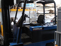 Heftruck caterpiller f40d. bouwjaar 1991. max. draaglast 2000 kg. tellerstanden 22.746 en 776 (twee tellers... - afbeelding 9 van  13