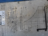 Heftruck caterpiller f40d. bouwjaar 1991. max. draaglast 2000 kg. tellerstanden 22.746 en 776 (twee tellers... - afbeelding 13 van  13